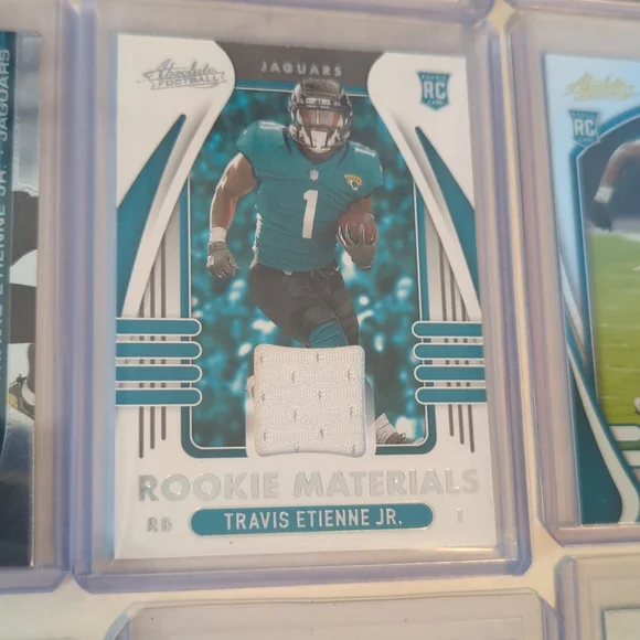 Travis Etienne 27 Rookie Card Lot Jacksonville Jaguars
